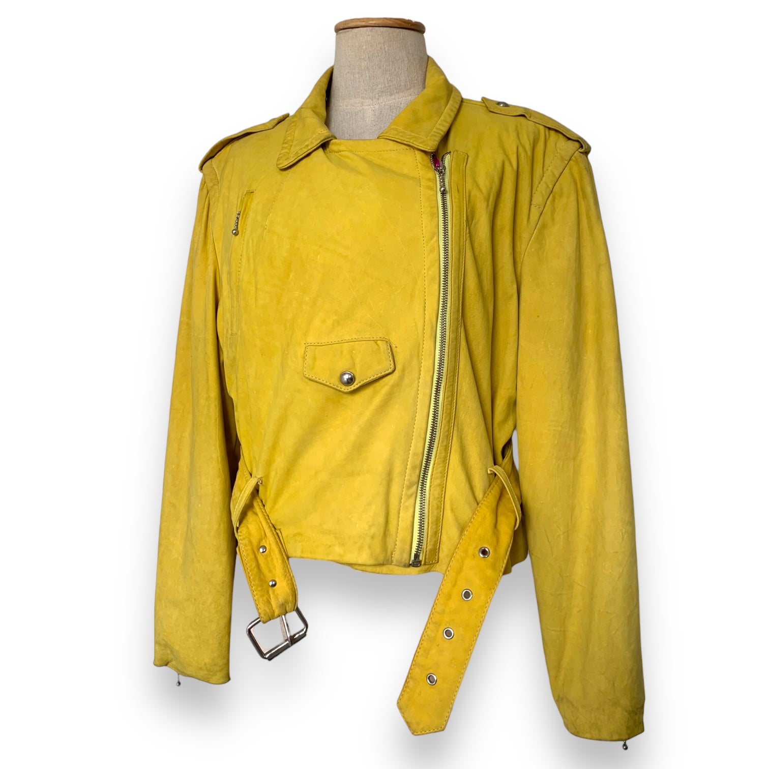 Yellow suede jacket online mens