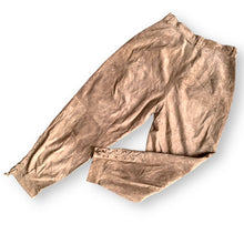 Load image into Gallery viewer, Beautiful Stone Suede Leather Pants by Landhaus
