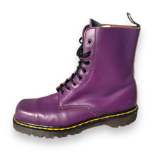 Load image into Gallery viewer, Dr Martens Made in England — Rare Square-Toe 1460s (Purple)

