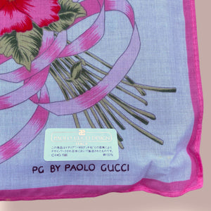 Stunning Unused Vintage Paolo Gucci Scarf Gift Set