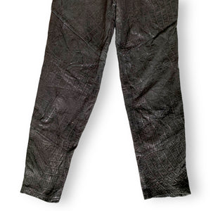 Incredible Vintage Suede Leather Pants