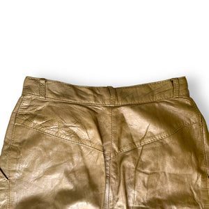 Stunning Olive Green Leather Pants