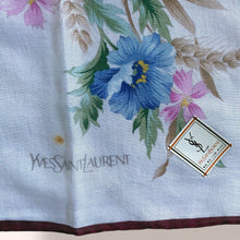 Load image into Gallery viewer, Vintage Yves St Laurent Square Scarf
