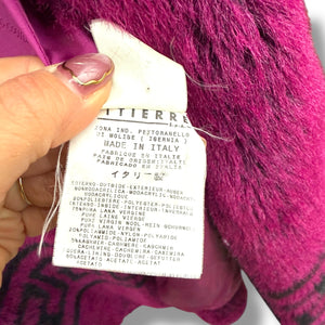 Versace Jeans Couture Faux Fur Coat, Circa 1999–2002