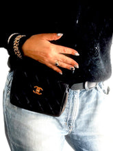 Load image into Gallery viewer, Vintage Chanel Lambskin Quilted Belt Bag with CC Turnlock (Early 1990s)
