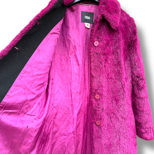 Versace Jeans Couture Faux Fur Coat, Circa 1999–2002