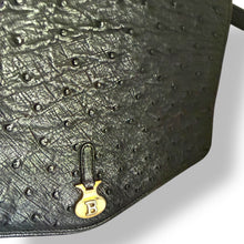 Load image into Gallery viewer, Vintage Bally Ostrich Sling Bag
