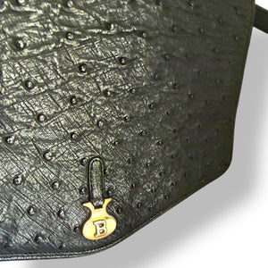 Vintage Bally Ostrich Sling Bag