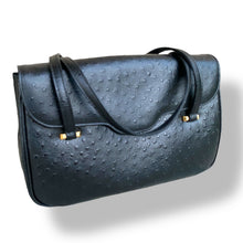 Load image into Gallery viewer, STUNNING!!! Vintage Ostrich Skin Handbag in MINT Condition
