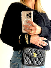 Load image into Gallery viewer, Vintage Chanel Lambskin Quilted Belt Bag with CC Turnlock (Early 1990s)
