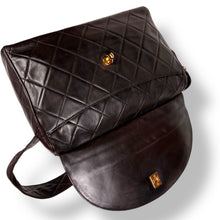 Load image into Gallery viewer, Vintage Chanel Quilted Lambskin Flap Bag with Tassel &amp; Knotted Strap
