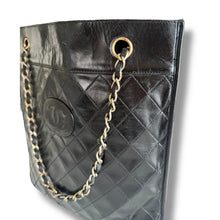 Load image into Gallery viewer, Vintage Chanel Matelassé Lambskin Chain Tote
