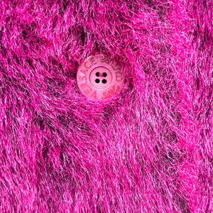 Versace Jeans Couture Faux Fur Coat, Circa 1999–2002