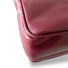 Load image into Gallery viewer, Chanel Vintage Caviar Leather Shoulder Bag with Gold-Plated Hardware | Early 1990s
