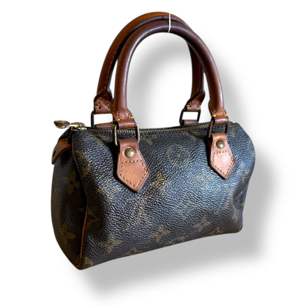 Louis Vuitton Monogram Nano Speedy – Vintage Classic