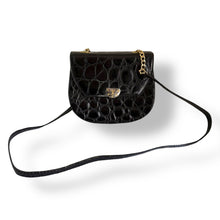 Load image into Gallery viewer, Vintage Italian Mock Croc Crossbody
