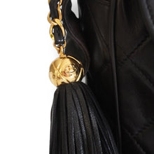Load image into Gallery viewer, Vintage Chanel Quilted Lambskin Flap Bag with Tassel &amp; Knotted Strap
