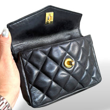 Load image into Gallery viewer, Vintage Chanel Lambskin Quilted Belt Bag with CC Turnlock (Early 1990s)
