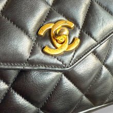 Load image into Gallery viewer, Vintage Chanel Lambskin Quilted Belt Bag with CC Turnlock (Early 1990s)
