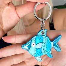 Load image into Gallery viewer, Vintage Coach Fishy Key Ring
