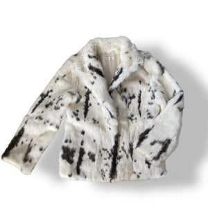 Extremely! Stunning! Vintage Rabbit Fur Coat
