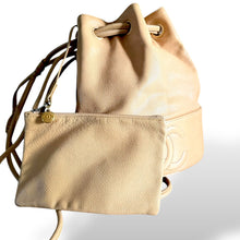 Load image into Gallery viewer, Vintage Chanel Caviar Leather Bucket Bag with Pouch
