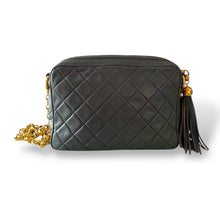 Load image into Gallery viewer, Vintage Chanel Quilted Lambskin Camera Bag with Gold-Plated Hardware | Early 1990s
