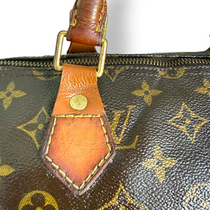 Louis Vuitton Monogram Speedy 35 – Vintage with Character