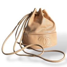 Load image into Gallery viewer, Vintage Chanel Caviar Leather Bucket Bag with Pouch
