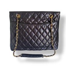 Load image into Gallery viewer, CHANEL Quilted Lambskin Shoulder Tote, c.1986–1988
