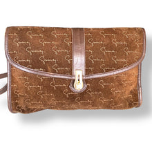 Load image into Gallery viewer, 1970&#39;s Givenchy Monogram Suede Cross Body Bag
