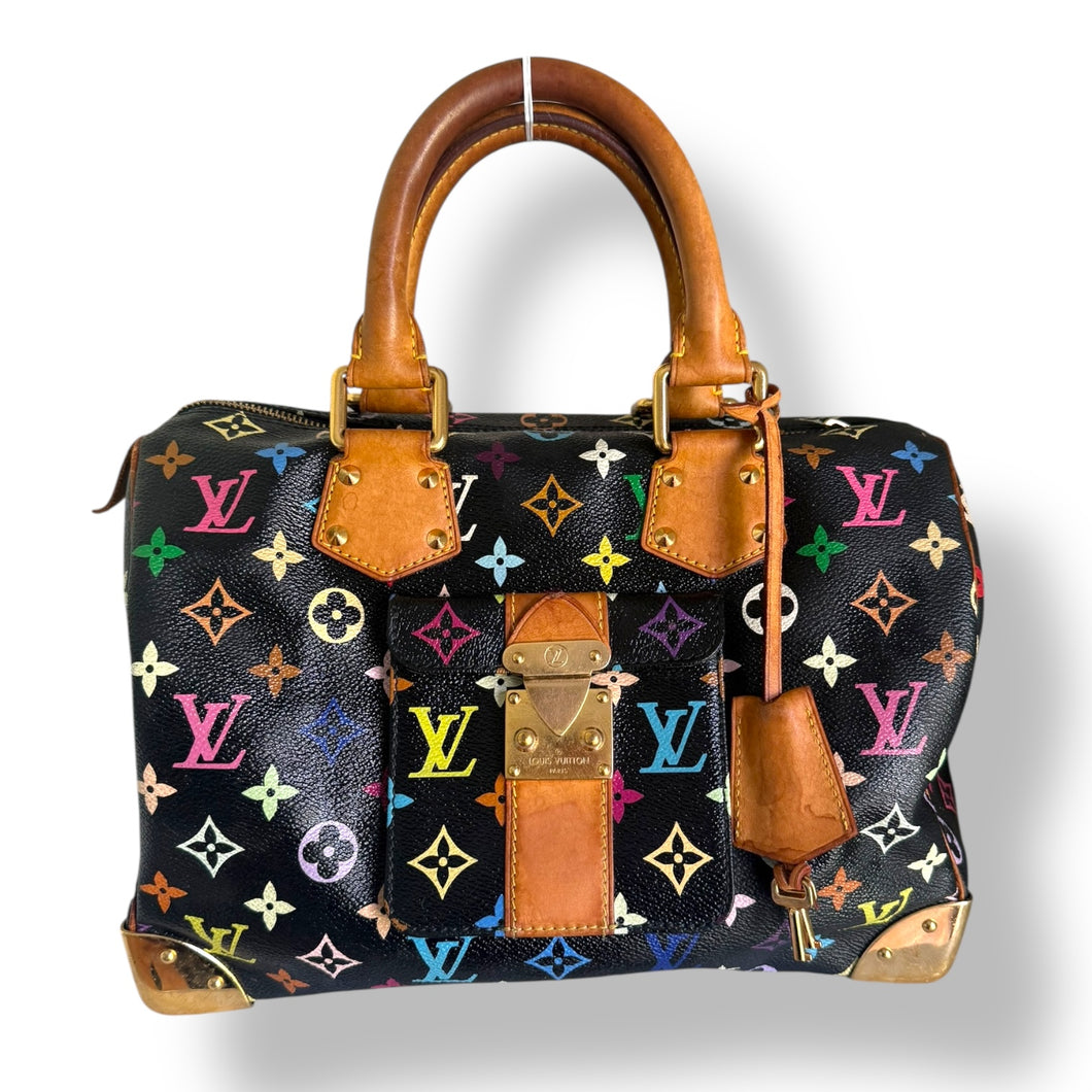 Louis Vuitton x Takashi Murakami Multicolore Speedy, c.2005