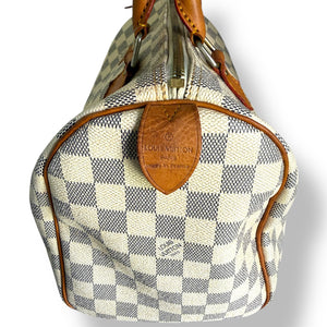 Louis Vuitton Damier Azur Speedy 25 – Vintage, Made in France