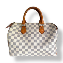 Load image into Gallery viewer, Louis Vuitton Damier Azur Speedy 25 – Vintage, Made in France
