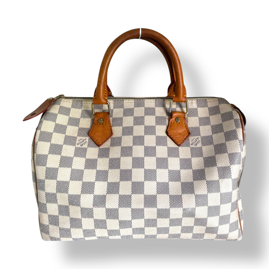 Louis Vuitton Damier Azur Speedy 25 – Vintage, Made in France