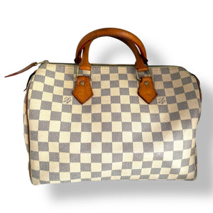 Louis Vuitton Damier Azur Speedy 25 – Vintage, Made in France