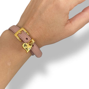 Beautiful Miu Miu "Madras" Leather Cuff