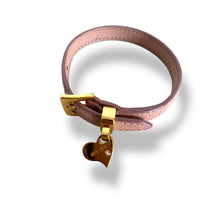 Load image into Gallery viewer, Beautiful Miu Miu &quot;Madras&quot; Leather Cuff
