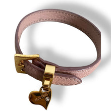 Load image into Gallery viewer, Beautiful Miu Miu &quot;Madras&quot; Leather Cuff
