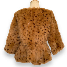 Load image into Gallery viewer, Vintage Rabbits Fur Capelet
