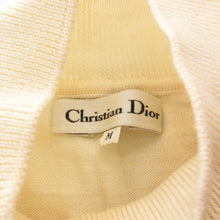 Load image into Gallery viewer, Vintage Christian Dior Ivory Wool High-Neck Jersey
