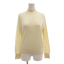 Load image into Gallery viewer, Vintage Christian Dior Ivory Wool High-Neck Jersey
