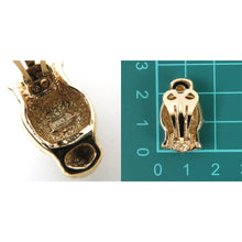 Load image into Gallery viewer, Vintage Attwood &amp; Sawyer Panther Clip-On Earrings
