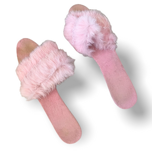 Vintage Pink Slippers