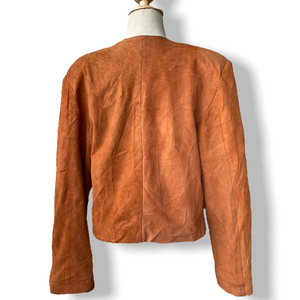 Stunning and Soft Tan Suede Jacket