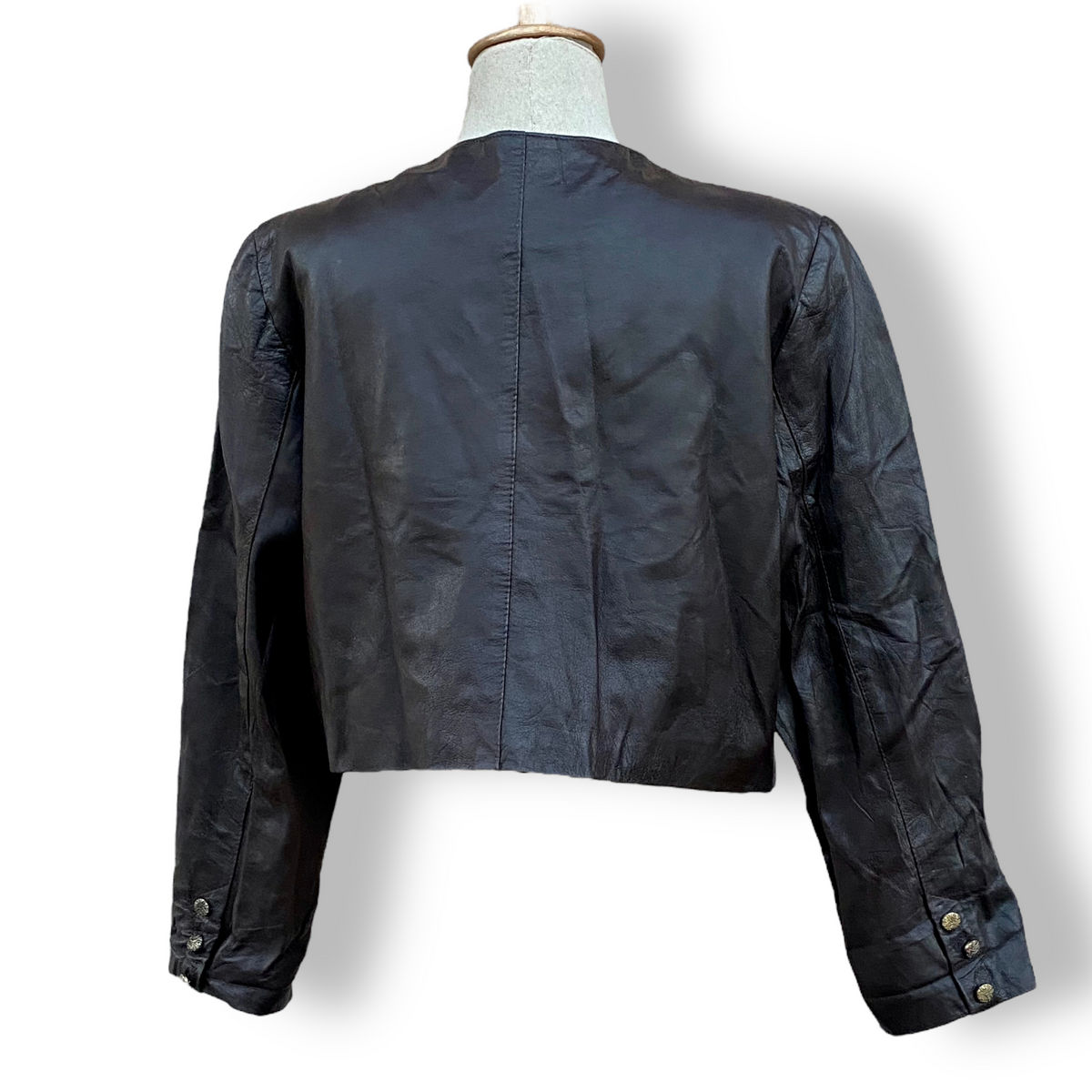 Gorgeous Chocolate Brown Leather Jacket – Vintage Swag SA