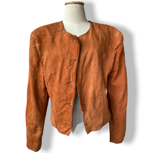 Stunning and Soft Tan Suede Jacket