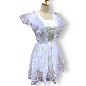 Cutest Vintage Lacey "Wedding" Dress