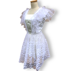 Cutest Vintage Lacey "Wedding" Dress