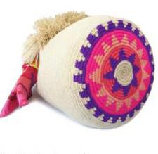Lobia + Co Mochila Wayuu Bag - Rana with Silk Blend Scarf